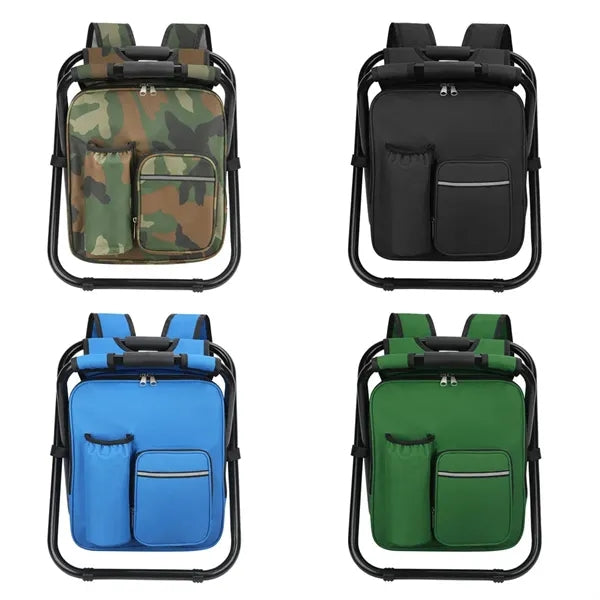 3-In-1 Lightweight Folding Cooler Backpack Chair