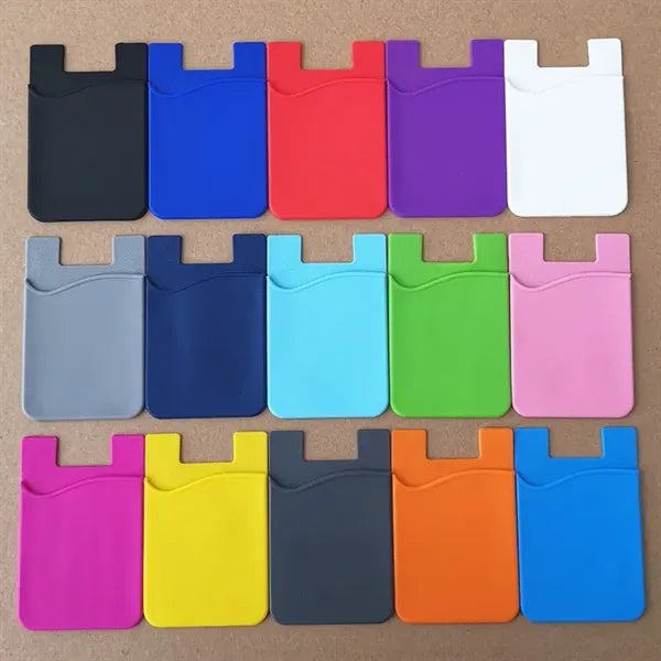 Silicone Phone Case Card Holder Wallet