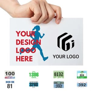Marathon Sport Events Custom Competitor Numbers Running Bib