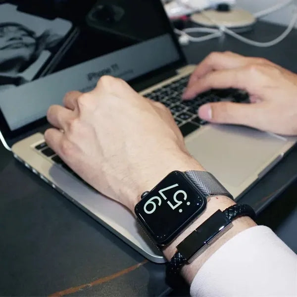 Leather Cord Bracelet Portable Data Cable