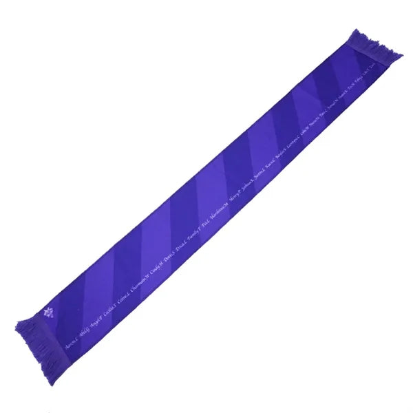 Full Sublimation Flannel Scarf with Tassle - 57"x6.7"