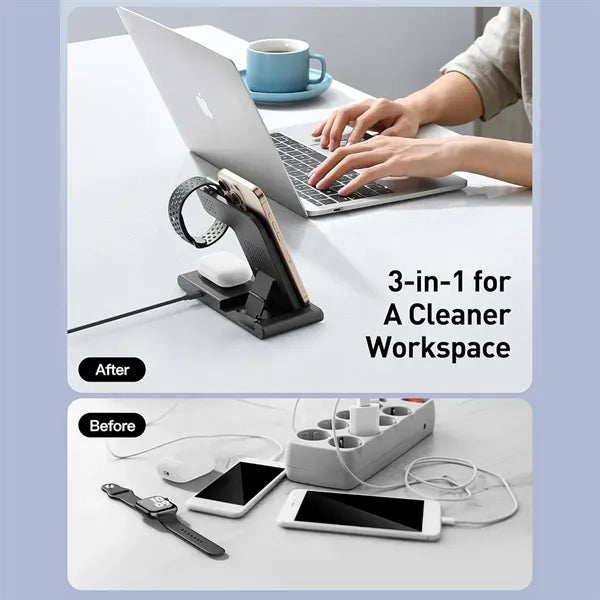 Traveling Portable Wireless Fast Charging Station