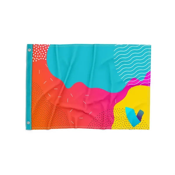 Double-Sided Dye Sublimation 2-Layer 3ft x 2ft Flag