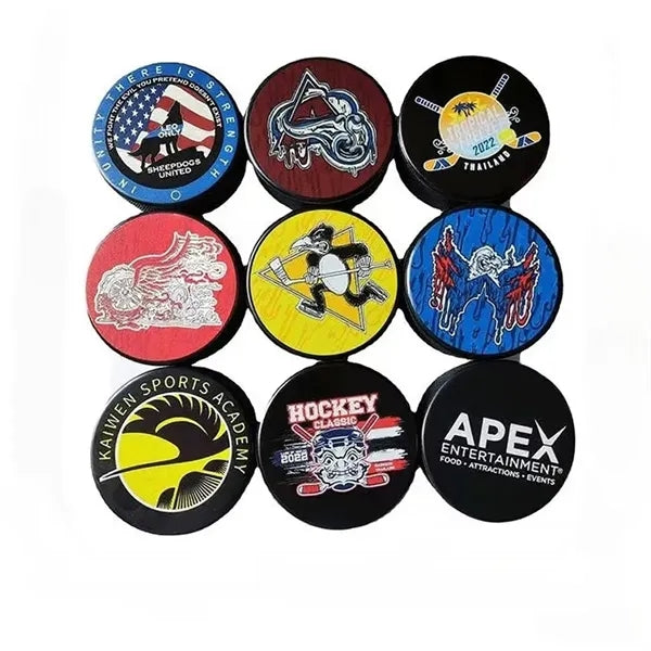 Round Hockey Puck Stress Balls