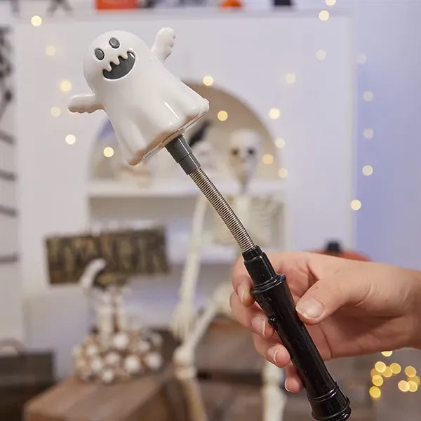 LED Witchy Pumpkin Wand with Sound & Lights