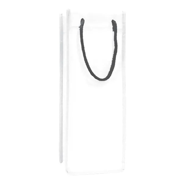 Single Bottle Wine Tote With Rope Handles (5 x 13 x 4)