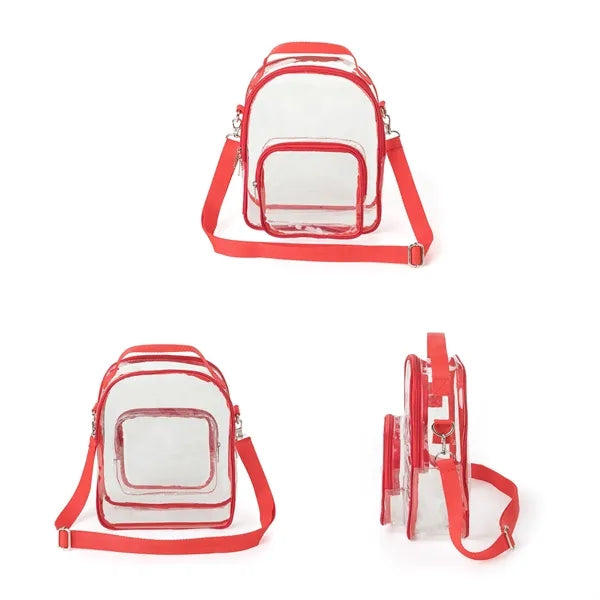 ClearPass Clear Crossbody Bag w/ Top Handle