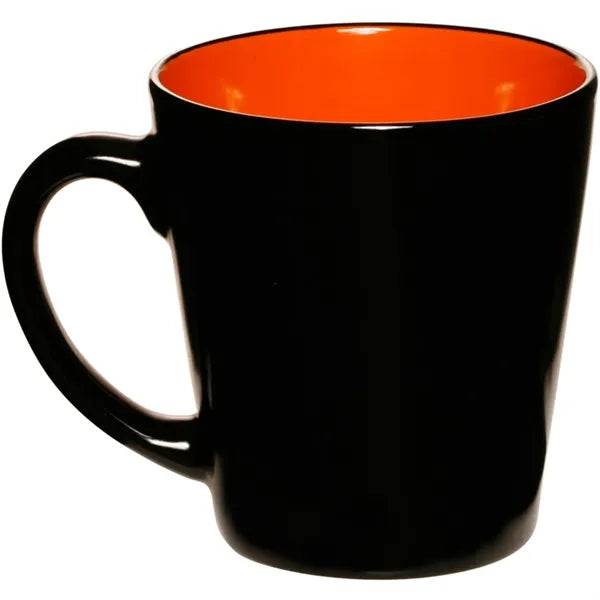 Two-Tone Latte Custom Mugs, 12 oz.