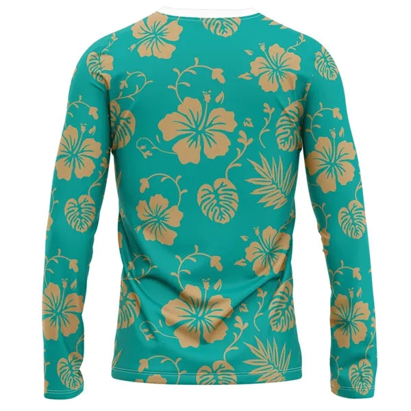 Women's Sublimation Long Sleeve T-Shirt - 150G Pinhole Mesh