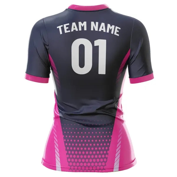 Women's Premium Full Sublimation Volleyball Cap Sleeve Jerse
