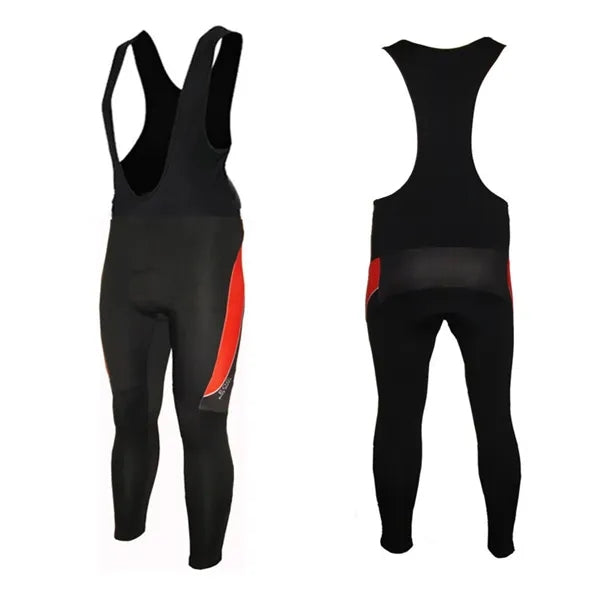 Unisex Full Sublimation Cycling Bib Tights with Fleece