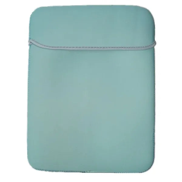 Reversible Laptop Sleeve with Fold-Over Flap - Neoprene