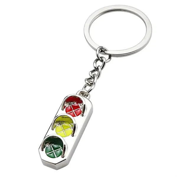Traffic Light Keychain