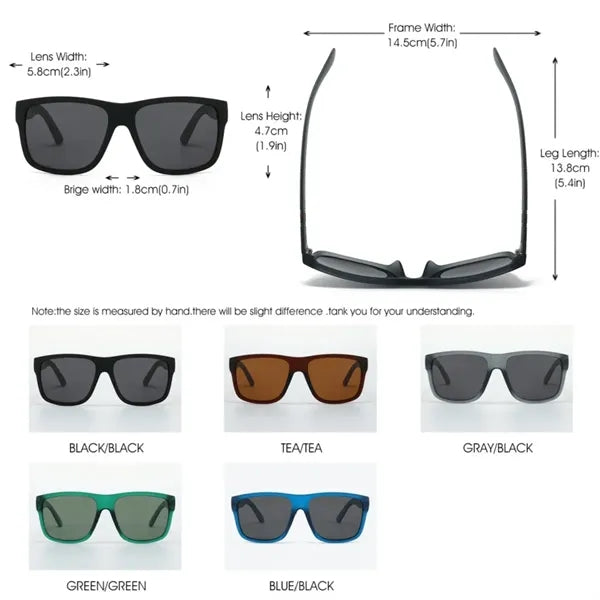 Oversized Polarized Unisex Sport Sunglasses