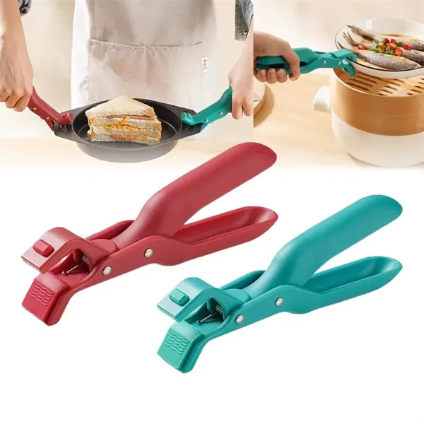 Anti-Burn Heat-Resistant Ergonomic Non-Slip Silicone Clip