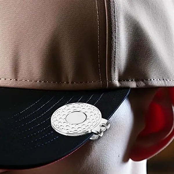 Magnetic Golf Ball Marker Hat Clip with Custom Logo