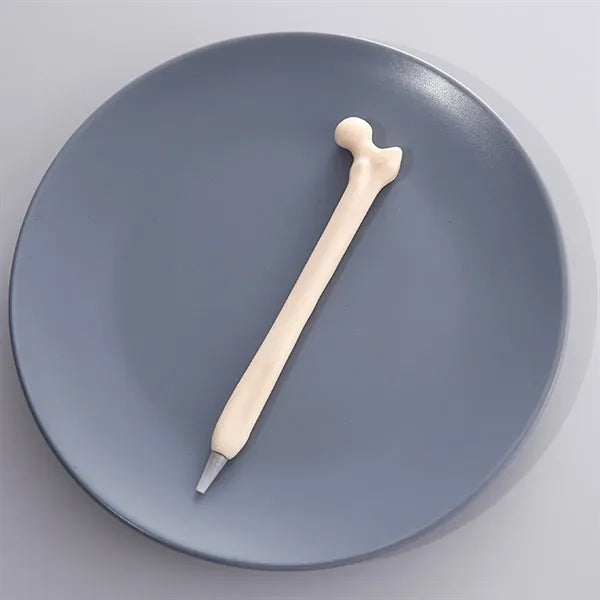 Bone-Shaped Lightweight Durable Comfort Grip Ballpoint Pens