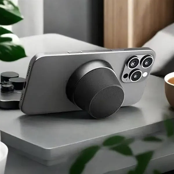 Mini Magnetic Bluetooth Speaker Phone Stand