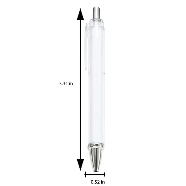 Full Wrap Custom Roll-Paper Ergonomic Ballpoint Pen