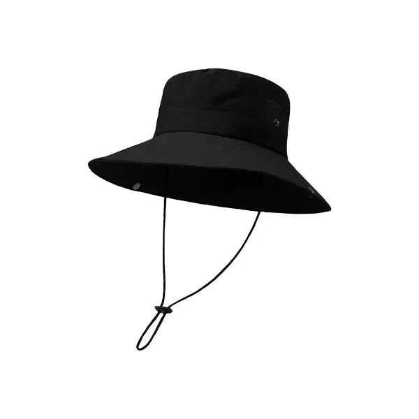 Unisex Wide Brim Beach Bucket Sun Hat
