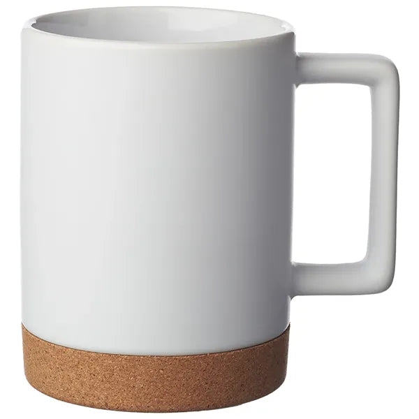 Ceramic Mug with Cork Base 15 oz.
