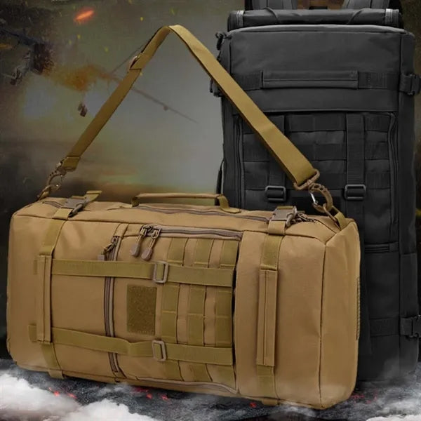Large Durable Outdoor Hiking Shoulder Tactical Backpack