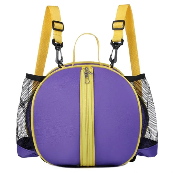 Durable Spacious Youth Basketball Bag with Adjustable Straps