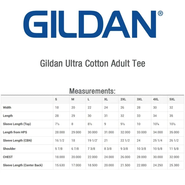 Gildan Ultra Cotton T-Shirt 6.1 oz