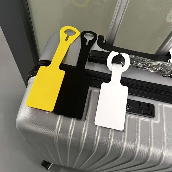 Travel airplane suitcase labels waterproof name luggage tags