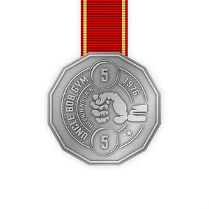 Zinc Alloy Medal with Shiny Plating Finishes - Die Struck