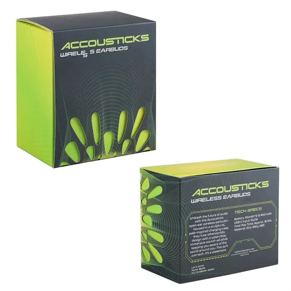 Accousticks Wireless Over Ear Earbuds