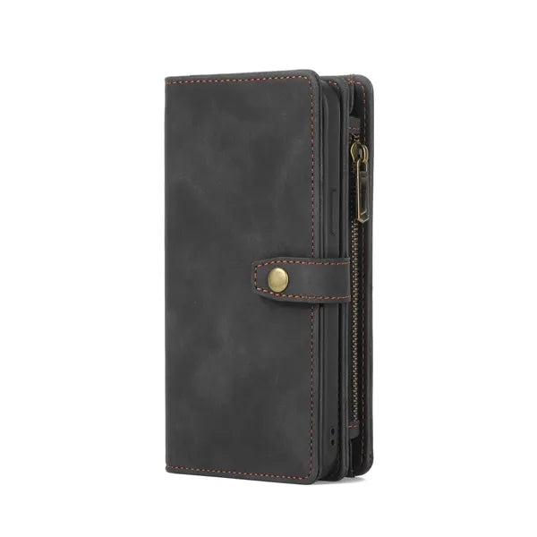Detachable Magnetic Wireless Charging Wallet Phone Case