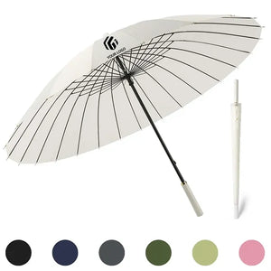 Travel golf windproof strong reinforced umbrella with cover