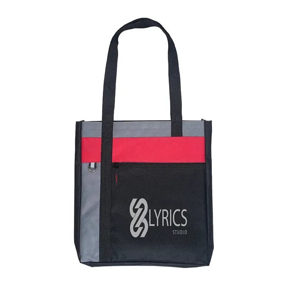 Happy De Stijl Polyester Tote Bag
