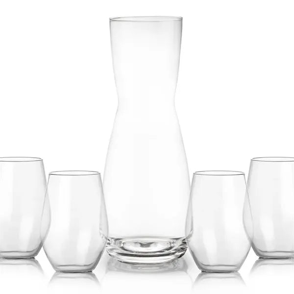 Mason Carafe & Vale Stemless Wine Set