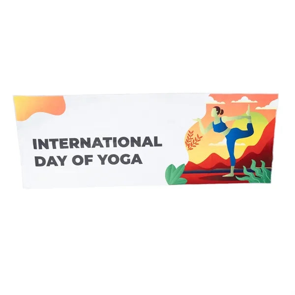 Microfiber Terry Yoga Mat Towel - 24" x 68"