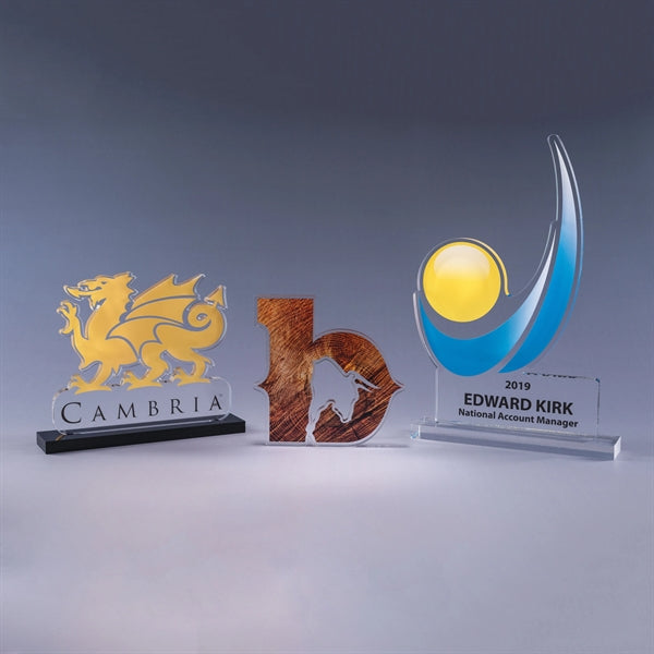 3/8" Thick Custom Cut Acrylic Award