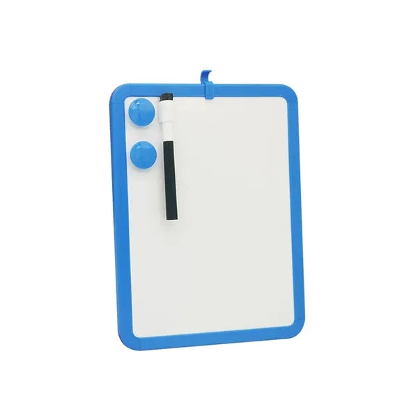 Magnetic Plastic Frame Whiteboard With Marker Holder