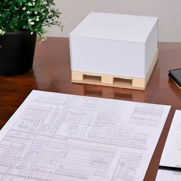 Customizable Mini Wooden Pallet Sticky Notes