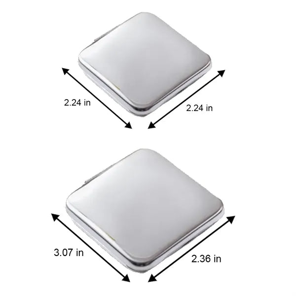 Foldable Magnetic Shatterproof Stainless Steel Pocket Mirror