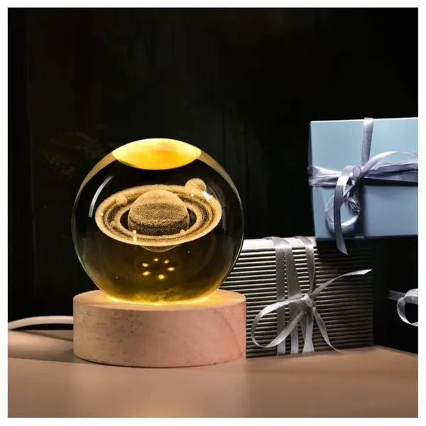 3D Crystal Galaxy Ball