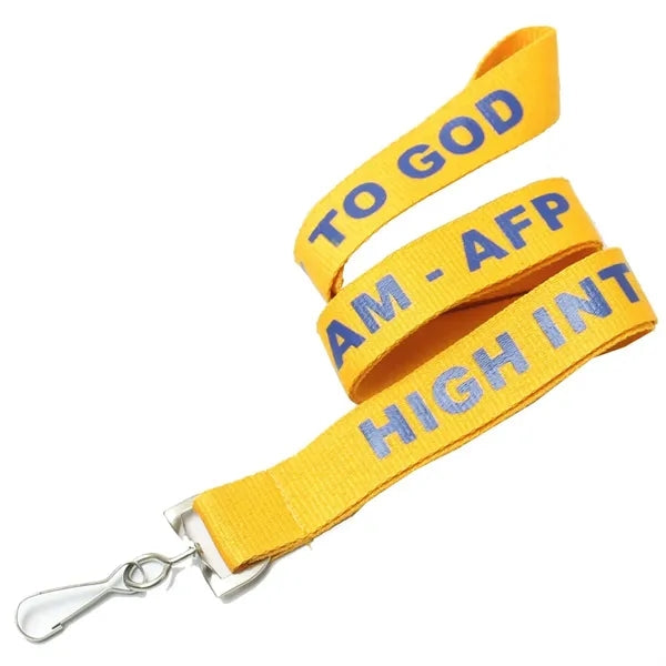 3/4" Polyester Custom Printed Lanyard