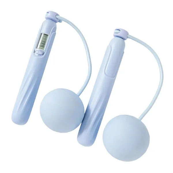 Anti-Slip Handles Durable PVC Cordless Counting Jump Rope