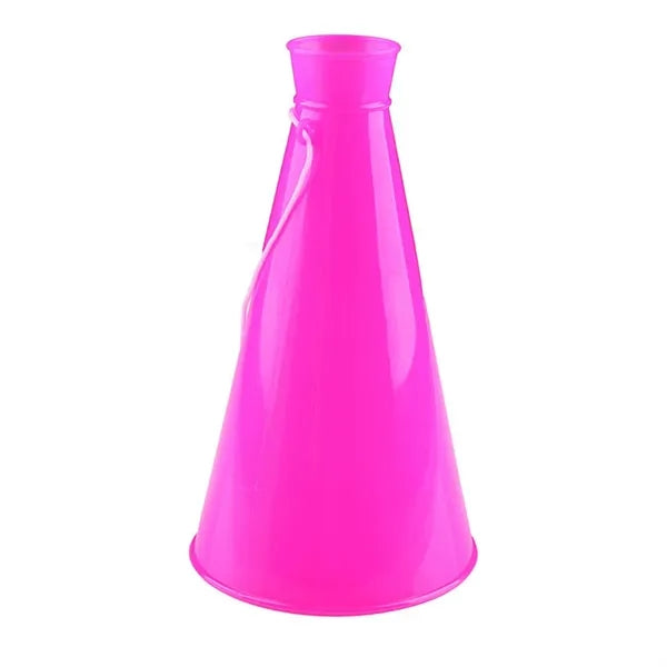 Lightweight Colorful Durable Plastic Cheering Megaphone