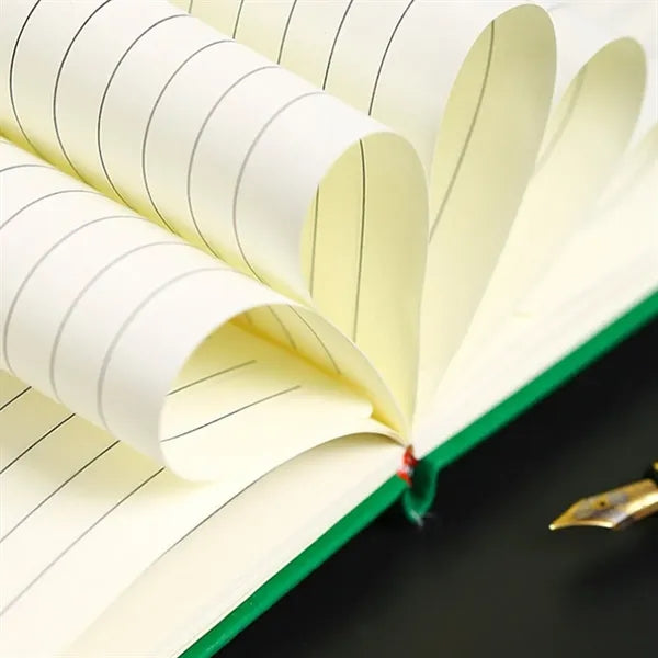 A5 PU Leather Ruled Notebook Journal with Elastic Strap
