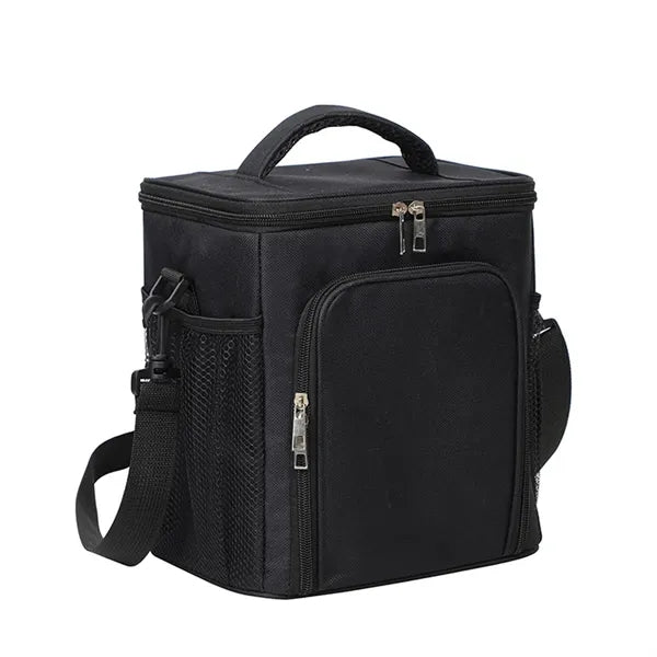 Front Opening Detachable Shoulder Strap Insulated Lunch Bag
