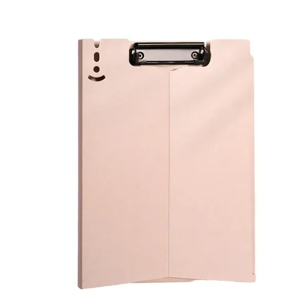 Durable Non-Slip Base Hard Cover Stand Function A4 Clipboard
