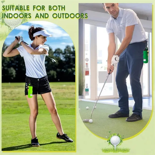 Neoprene Golf Ball Carry Bag With Tee Holder