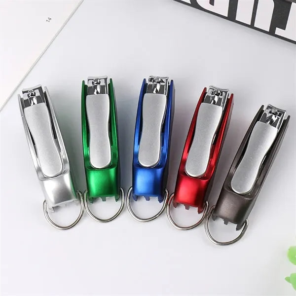 Folding Keychain Nail Clipper Ballpoint Pen
