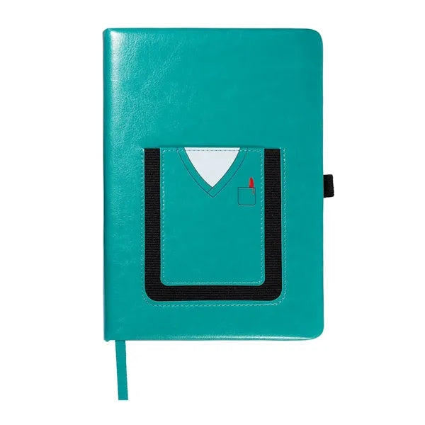 Leeman Medical Theme Journal Notebook With Cell Phone Poc...
